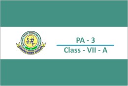 Class VII A - PA - III